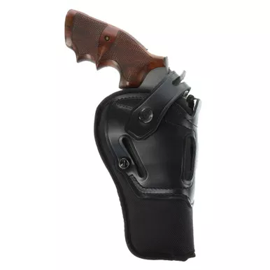 GALCO SWITCHBACK STRONGSIDE/CROSSDRAW BELT HOLSTER, BLACK, A (SR4-3B)