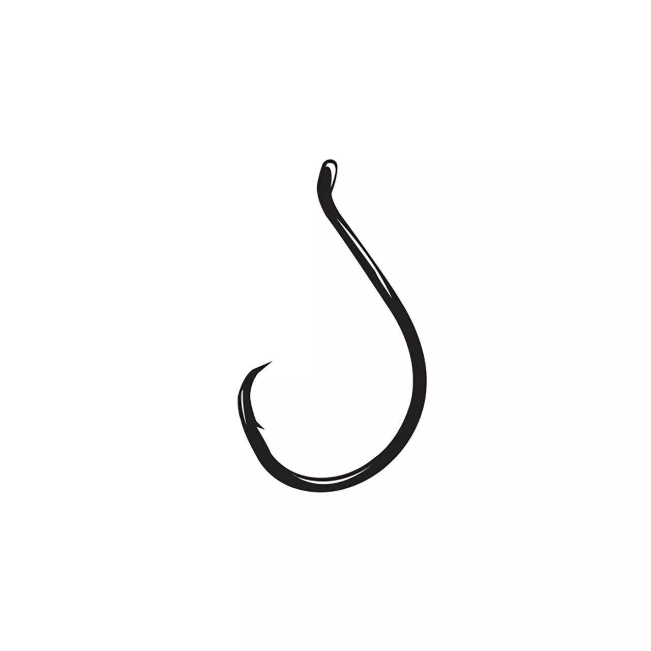Gamakatsu Octopus Circle Inline-Point Hook NS Black-#2-0-25