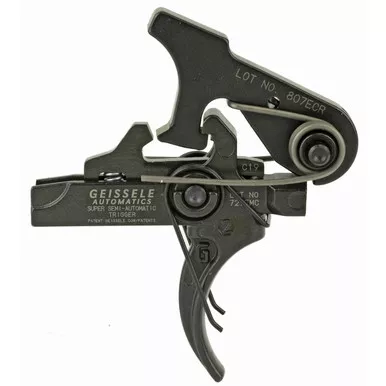 Geissele SSA Super Semi Automatic Trigger Group AR-15, LR-308 Two Stage Matte