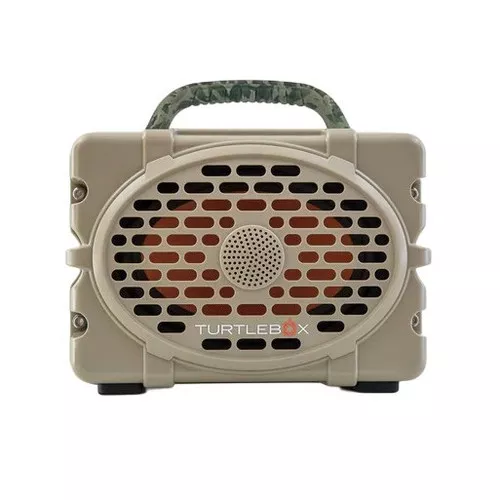Gen 3 Waterproof Bluetooth Speaker with Custom Camo Handle by Turtlebox