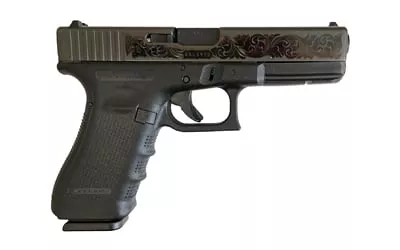 GLOCK 17 GEN4 9MM 17RD BLK ENGRAVED