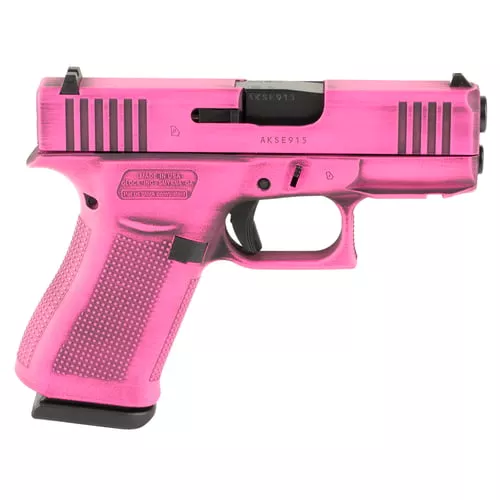 GLOCK 43X 9MM 10RD BUBBLE GUM BW