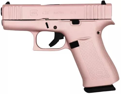 GLOCK 43X 9MM 10RD ROSE GOLD