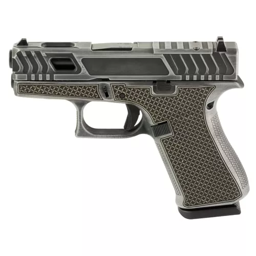 GLOCK 43X HOTH 9MM 10RD BW GREY