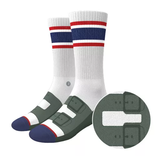 The Granola Crew Sock Strap by Shinesty