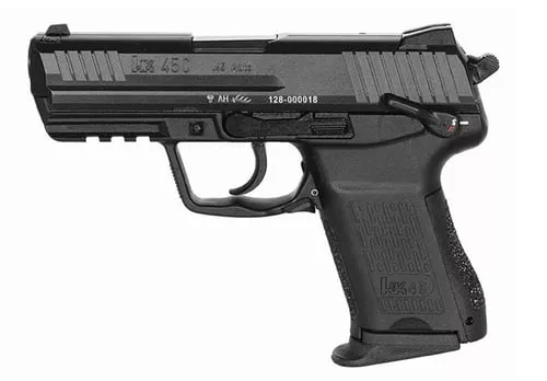 HK 45C 45ACP 3.94" 8RD BLK V1 DA/SA