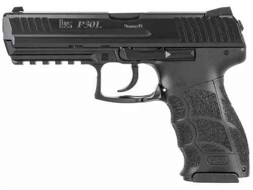 HK P30L 9MM 4.45" 17RD V1 LT LEM