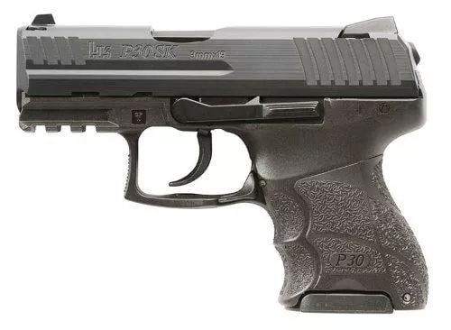 HK P30SK 9MM 3.27" 10RD V1 LT LEM