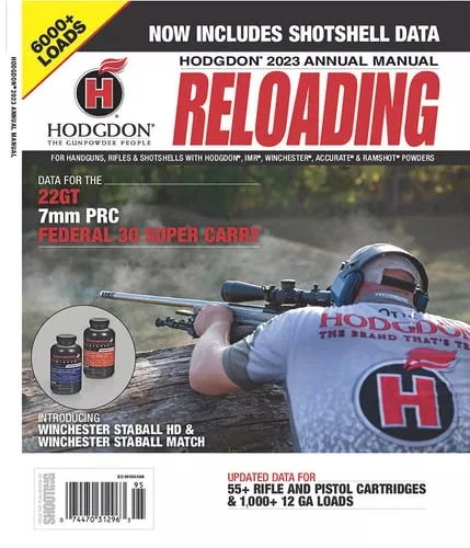 Hodgdon AM23 Reloading Manual 2023 20th Edition