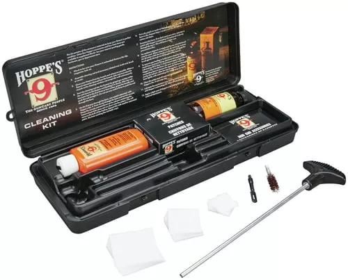 Hoppe's Pistol Cleaning Kit - .38, .357, 9mm | Includes Storage Box