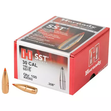 Hornady Bullets .30 Cal .308" 150gr SST 100/Box