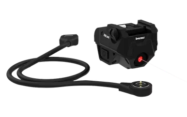 iProtec RMLSR-RC Rail-Mount Red Laser Sight Black