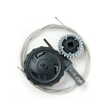 KORKERS BOA M2 Black Replacement Kit 160 cm