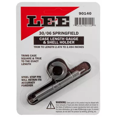 LEE PRECISION GAGE/HOLDER 30/06 SPRFLD (90140)