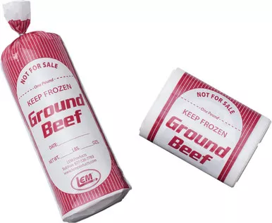 Lem Products 1 Lb Ground Beef Bags 25 Count