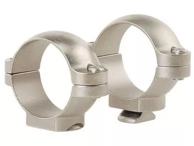 Leupold Standard 1" Scope Rings Silver Low