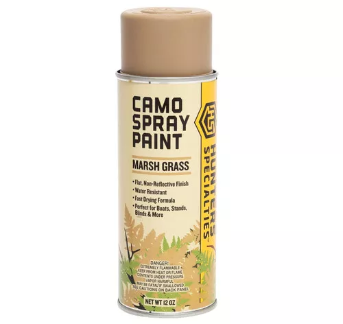 Marsh Grass Camo Permanent Spray Paint Can by Hunters Specialties