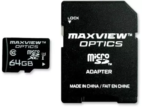 Maxcam 64GB SD Card by MaxView Optics