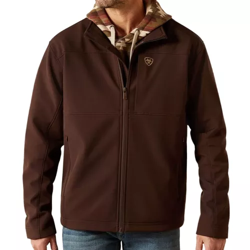 Men's Coffee/Brown Vernon Softshell Jacket by Ariat