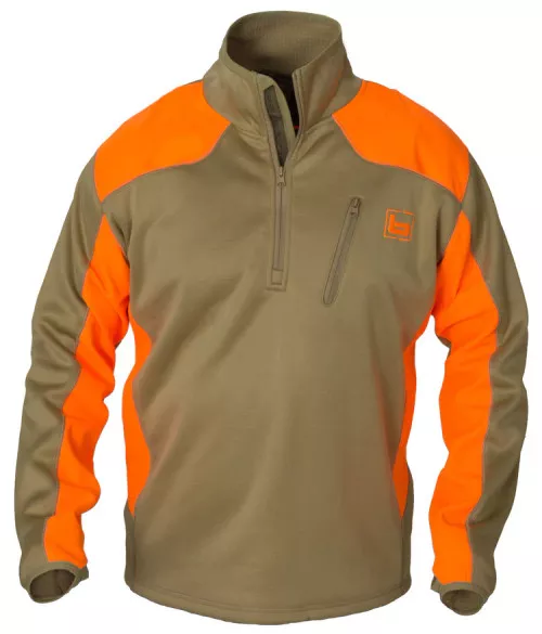 Men's Softshell Upland Quarter Zip Pullover by Banded