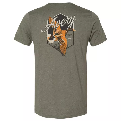 Men's Split Short Sleeve Graphic Tee Shirt by Avery