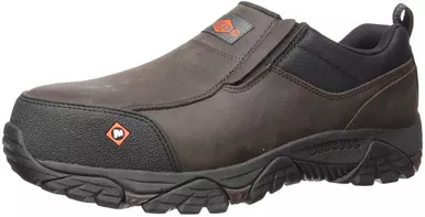 MERRELL Moab Rover Moc Comp Toe Wide Width Espresso Work Shoe (J45327W)