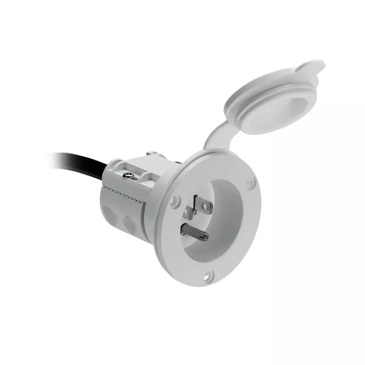 Minn Kota AC Power Port - White / MKR-23