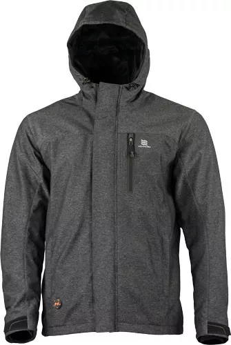 Mobile Warming Men's Adventure Jacket Heather Gray XX-Large