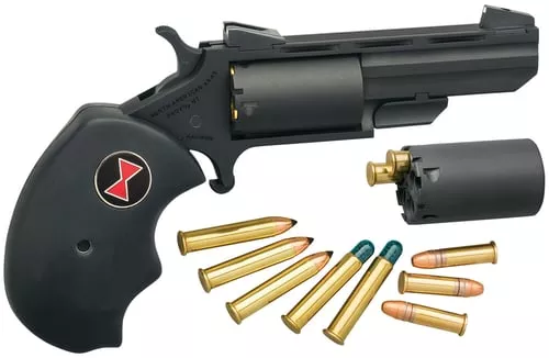 NAA BLK WIDOW 22/22M 2" 5RD FS BLK
