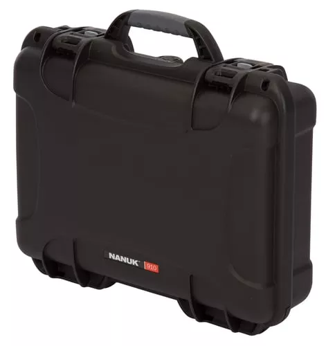 Nanuk 910GLOCK1 910Black Polymer Compatible w/Glock Holds 2