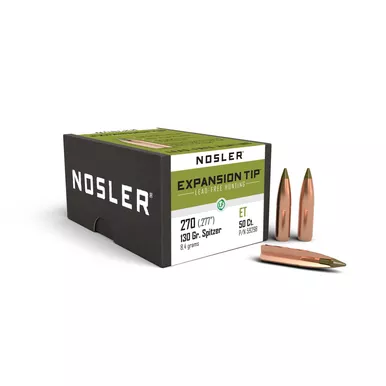 Nosler 270 Cal .277" 130gr SP E-TIP 50/Box