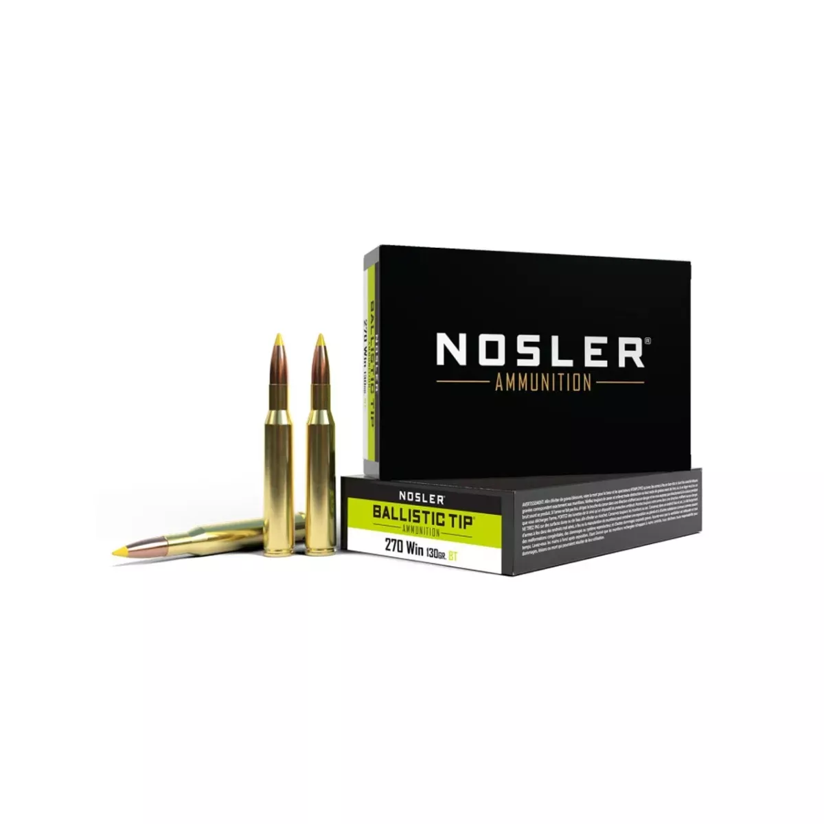 Nosler 270 WIN 130GR Ballistic Tip 20rd