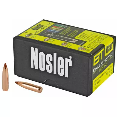 Nosler Ballistic Tip 6.5mm 120 Grain Bullets 50 Count