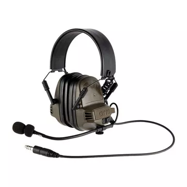 Otto Engineering NoizeBarrier Tac Ear Muffs OD Green