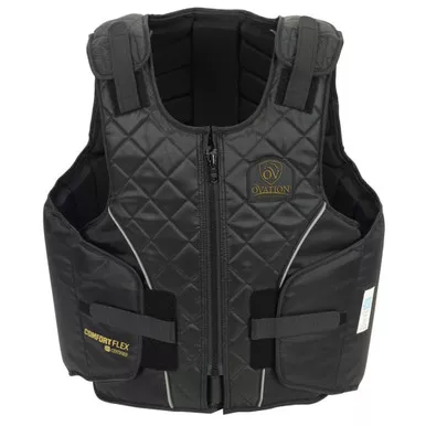 OVATION Adult Comfort Flex Black Body Protector (470451BLK)