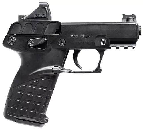 P17 22LR 16+1 BLK/BLK TB PKG | BLACK SLIDE/BLACK FRAME