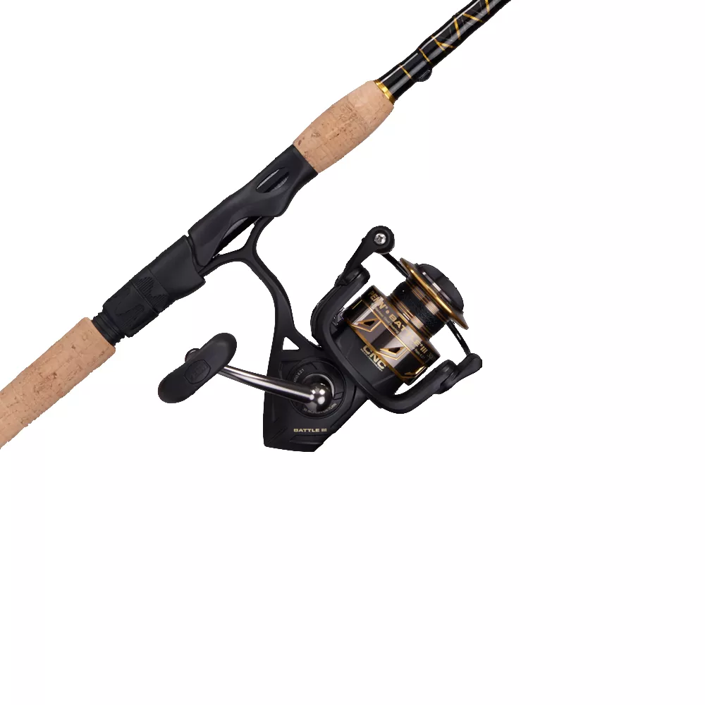 Penn Battle III Spinning Combo - 3000 Fast Medium Light 7'