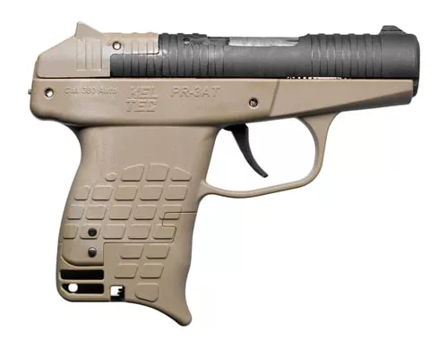 PR-3AT .380ACP 13+1 BLK/TAN | BLACK SLIDE/TAN FRAME