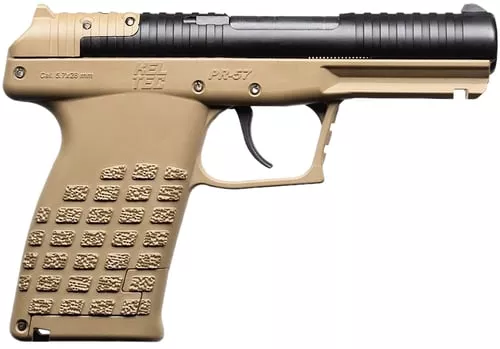 PR-5.7 5.7X28 20+1 BLK/TAN OR | BLACK SLIDE/TAN FRAME