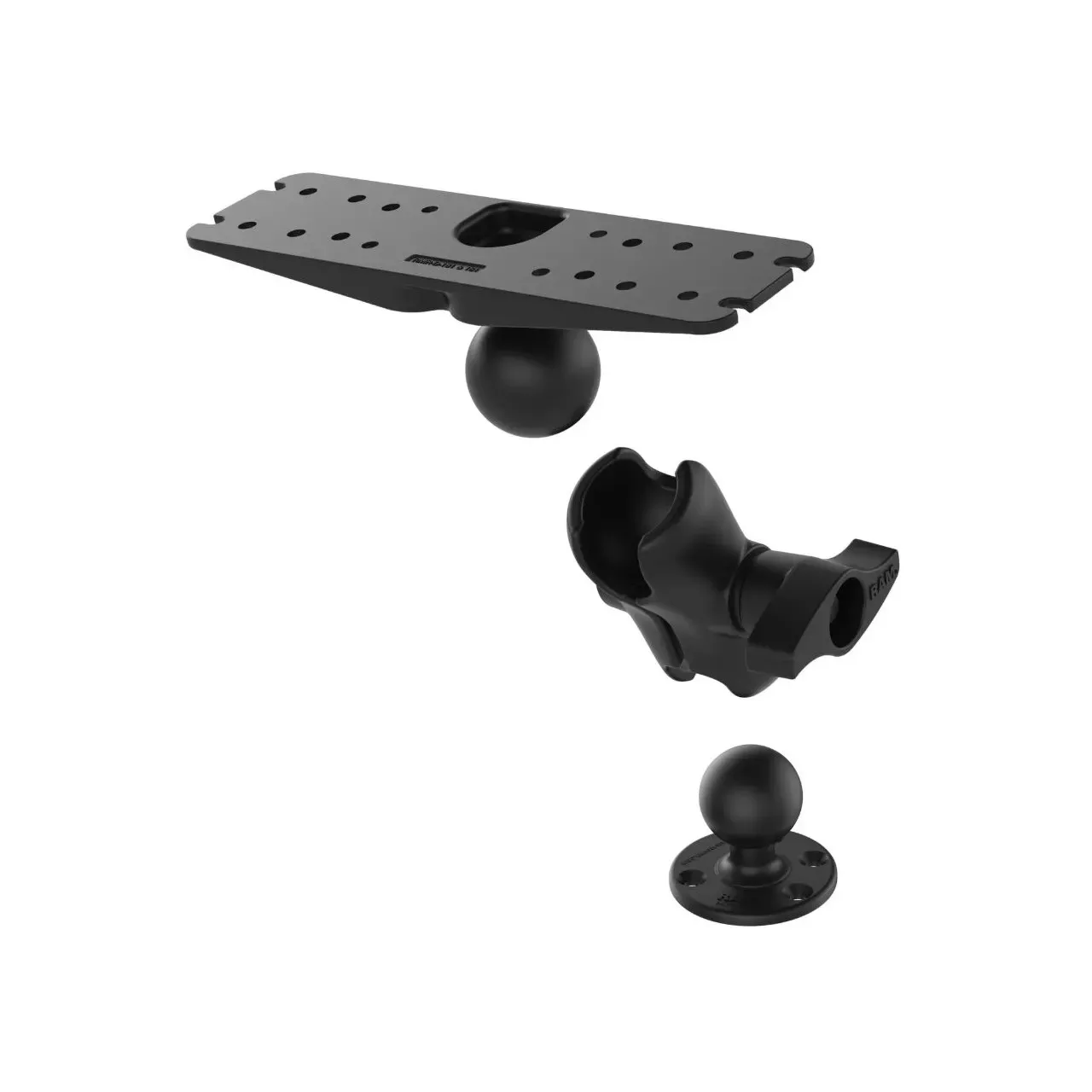 RAM Mounts Large Marine Electronics Mount - D Size/Short Arm