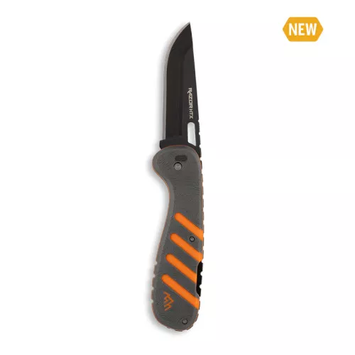 Razor HTX 3.5 Folder Gray Orange by Outdoor Edge