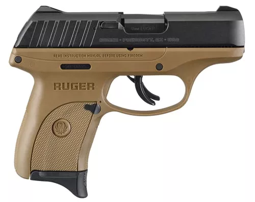 RUGER EC9S 9MM 3.1" FDE 7RD