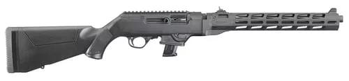 RUGER PC 9MM 16" 10RD BLK FLTD MLOK