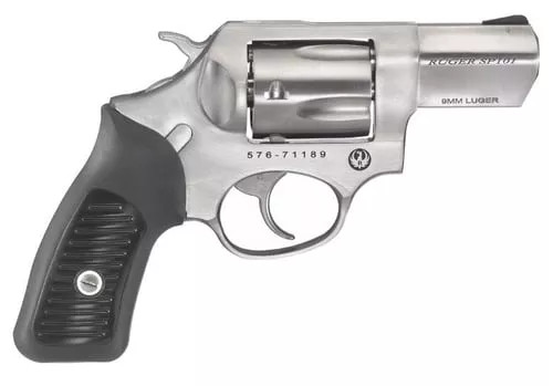 RUGER SP101 9MM 2.25" STN 5RD HMR FS