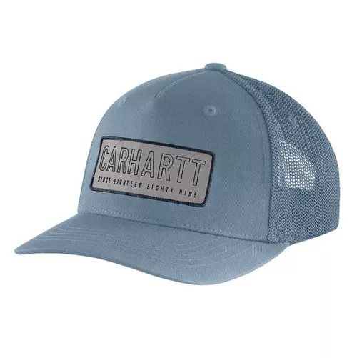 Rugged Flex Canvas Mesh-Back 1889 Patch Cap by Carhartt