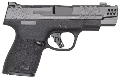 S&W M&P9 PC SHLD+ 14410 9MM 4COMP OR 10R BLK