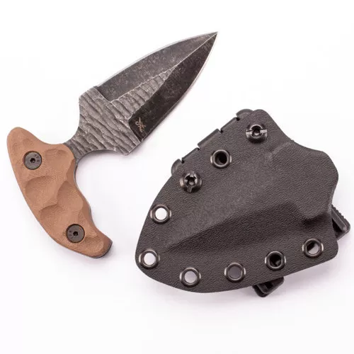 SD1 Push Dagger with Camo handle by Stroup Knives