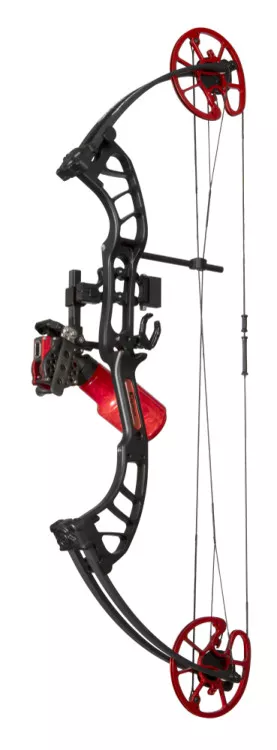 Shore Runner EVW Right Hand in Black and Red by Cajun