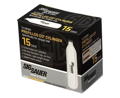 Sig Sauer CO2 Cartridge 12gr 15-Pack