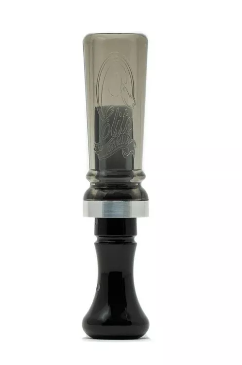 Smoke/Black Poly Freak Single Reed Duck Call by Elite